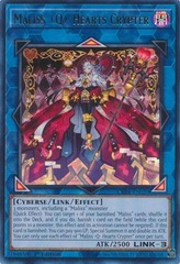 Maliss Q Hearts Crypter - CRBR-EN020 - Ultra Rare - 1st Edition